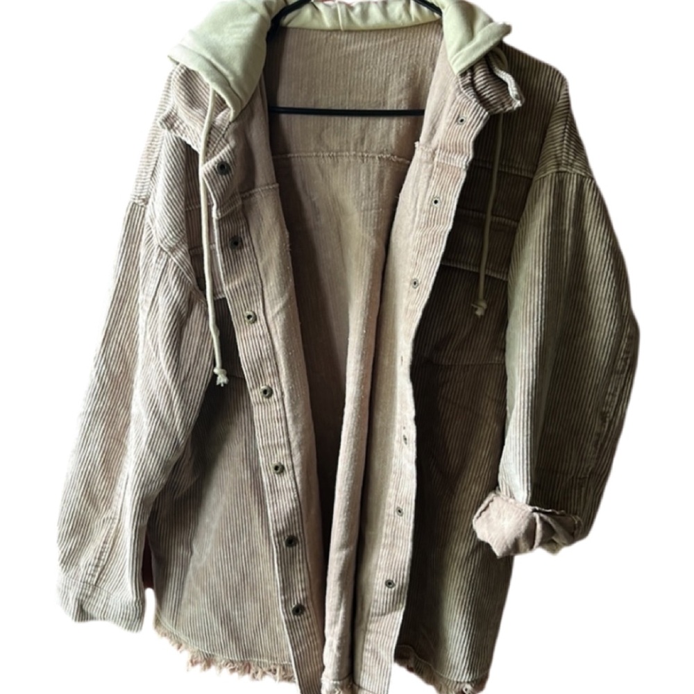 Color Block Hooded Jacket, Long Sleeve Casual Every Day Outerwear - Picture 4 of 6